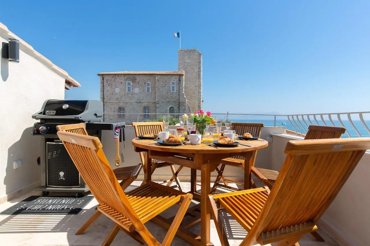 Maison Picasso - Jacuzzi, Vue, Terrasse For 6 Antibes Villa