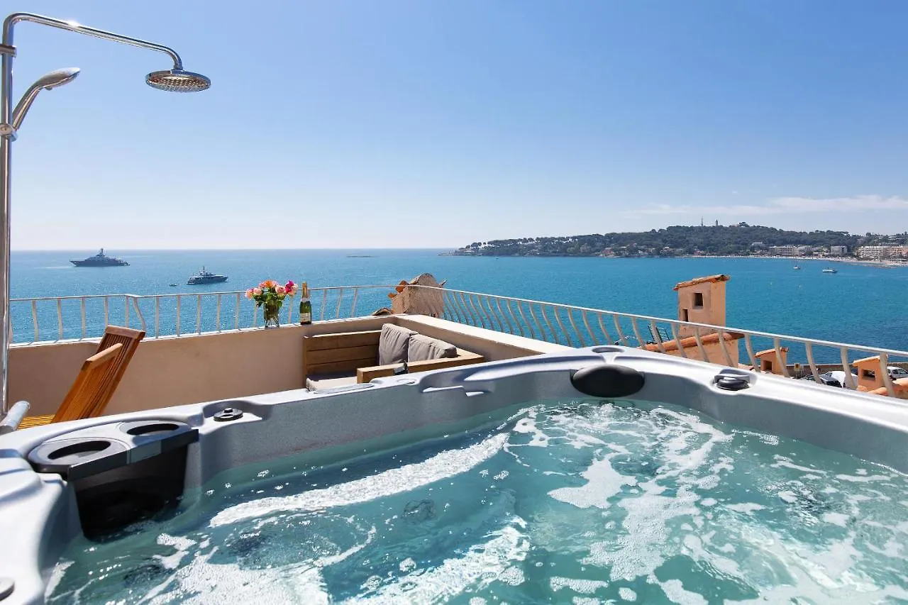 Villa Maison Picasso - Jacuzzi, Vue, Terrasse For 6 Antibes